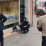 Vandalizaron la máquina de recarga de SAETA en calle Pellegrini