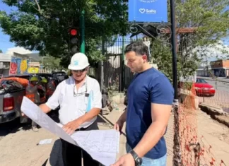 El Gobierno provincial avanza con la obra de recambio de cañerías en Villa Mónica
