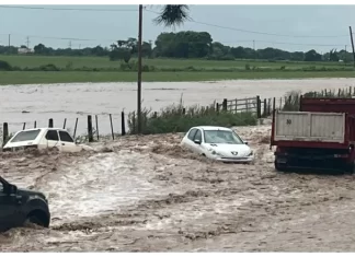 Continúa la alerta por tormentas en el Valle de Lerma