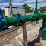 Avanza la nueva fuente de abastecimiento en Hipólito Yrigoyen