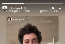 El hermoso regalo que recibió Dante, el hijo del Chino Darín y Úrsula Corberó