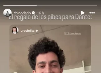 El hermoso regalo que recibió Dante, el hijo del Chino Darín y Úrsula Corberó