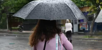 Continúa el alerta amarilla por tormentas en Salta