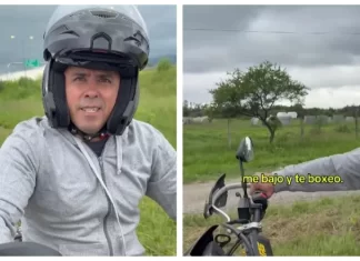 Amenaza a Durand en la ciclovía: “Decí que sos político, si no te boxeo”