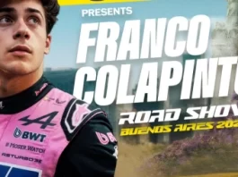 Franco Colapinto realizará una exhibición con un auto de Fórmula 1 en Buenos Aires