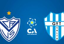 Gimnasia y Tiro – Velez por el pase a los octavos de la Copa Argentina