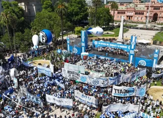La CGT marchará hoy a la Plaza de Mayo por el Día del Trabajador