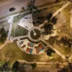 Plan Vial Zona Sur: vecinos de Bº El Periodista ya disfrutan de la renovada plaza Gareca