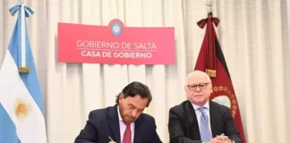 Sáenz firmó un acuerdo con el Hospital Italiano para fortalecer la alta complejidad y la investigación médica