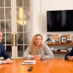 Sáenz se reunió con Karina Milei y Diego Santilli para gestionar obras y proyectos para Salta