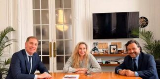 Sáenz se reunió con Karina Milei y Diego Santilli para gestionar obras y proyectos para Salta