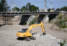 Avanzan las tareas para reemplazar el puente de Santa Lucía