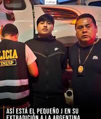 Tras su llegada a la Argentina, indagan a Pequeño J por el triple crimen