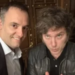 Milei recibe a Manuel Adorni en la Quinta de Olivos