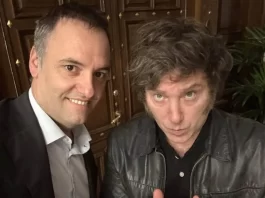 Milei recibe a Manuel Adorni en la Quinta de Olivos