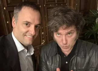Milei recibe a Manuel Adorni en la Quinta de Olivos