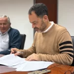 El municipio firmó el primer convenio por plusvalía para una obra vial en zona sur