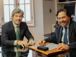 El gobernador Sáenz y el ministro Mahiques firmaron convenios para fortalecer la justicia