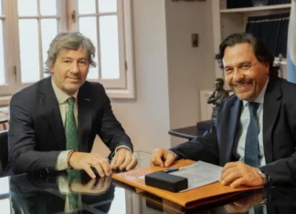 El gobernador Sáenz y el ministro Mahiques firmaron convenios para fortalecer la justicia