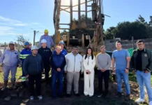 Se puso en marcha una nueva obra para fortalecer el servicio de agua en Rosario de la Frontera
