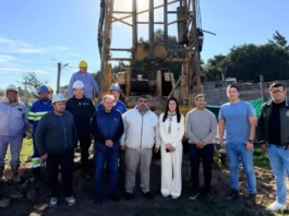 Se puso en marcha una nueva obra para fortalecer el servicio de agua en Rosario de la Frontera