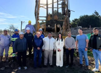 Se puso en marcha una nueva obra para fortalecer el servicio de agua en Rosario de la Frontera