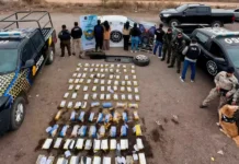 Policía de Salta secuestró más de 190 kilos de cocaína