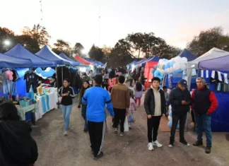Primera Expoferia de Rosario de Lerma: Sáenz acompañó a más de 130 emprendedores locales