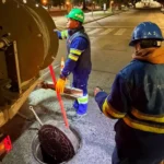 Continúa el plan preventivo de limpieza de redes cloacales