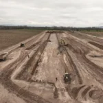 Comenzó la construcción del canal pluvial de la Autopista del Valle de Lerma: Sáenz supervisó las obras
