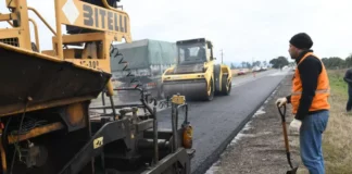 Con recursos provinciales, Salta repavimenta la ruta nacional 9/34