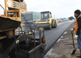 Con recursos provinciales, Salta repavimenta la ruta nacional 9/34
