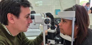 La Municipalidad acercó atención oftalmológica gratuita a vecinos en el CIC de Asunción