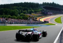 Colapinto culminó 15° en la primera práctica libre del GP de Bélgica