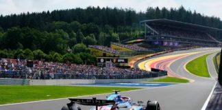 Colapinto culminó 15° en la primera práctica libre del GP de Bélgica