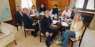 La mesa política se reunió durante más de dos horas con foco en la gestión de las próximas semanas