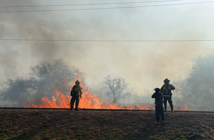 Alerta amarilla por fuertes vientos e incendios de pastizales en Salta