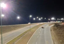 La Municipalidad de Salta instaló luces LED en el Acceso Norte
