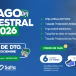 La Municipalidad lanzó el Pago Semestral 2026 con importantes descuentos