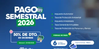 La Municipalidad lanzó el Pago Semestral 2026 con importantes descuentos