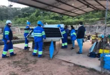 Aguas del Norte realizó el mantenimiento y actualización del sistema de control de algas en El Limón