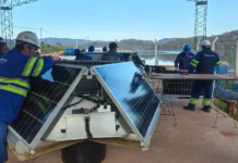 Aguas del Norte realizó el mantenimiento y actualización del sistema de control de algas en El Limón