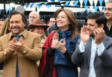 Sáenz y Pettovello pusieron en marcha el Tren 25 de Mayo en Salta: “Trabajamos juntos para acercar servicios a nuestra gente”