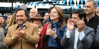 Sáenz y Pettovello pusieron en marcha el Tren 25 de Mayo en Salta: “Trabajamos juntos para acercar servicios a nuestra gente”