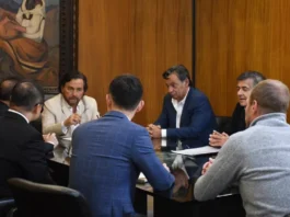 El Gobernador se reunió con las máximas autoridades de Ganfeng Lithium que proyecta ampliar sus inversiones en Salta