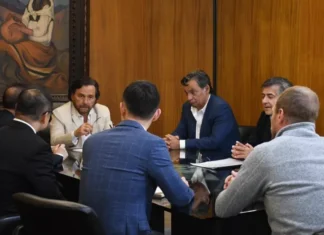 El Gobernador se reunió con las máximas autoridades de Ganfeng Lithium que proyecta ampliar sus inversiones en Salta