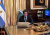 Después de casi un mes, Javier Milei retomó la actividad en Casa Rosada