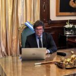 Después de casi un mes, Javier Milei retomó la actividad en Casa Rosada