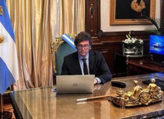 Después de casi un mes, Javier Milei retomó la actividad en Casa Rosada