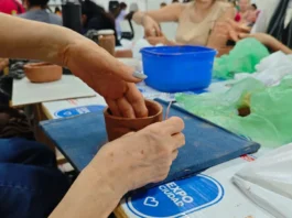 Taller de cerámica en la Escuela de Emprendedores